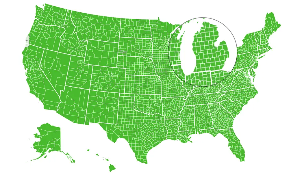 US County Map